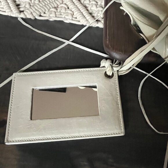 Authentic BALENCIAGA The First Hand Bag Ivory Leather 2005 Awesome - Picture 10 of 16